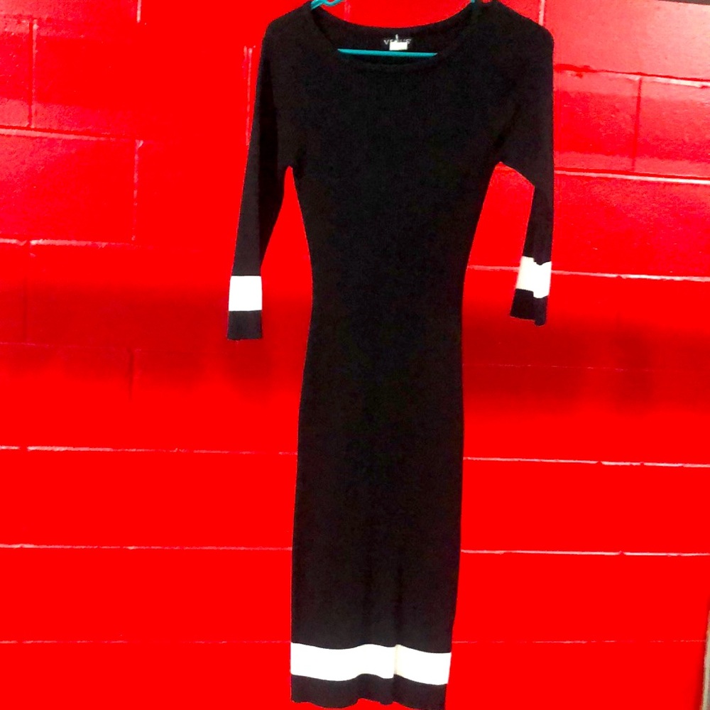 Long sleeve sweater dress